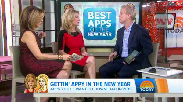 Kurt CyberGuy Knutsson - Best Apps for the new year-Today-Show with Kathie Lee and Hota Kotb