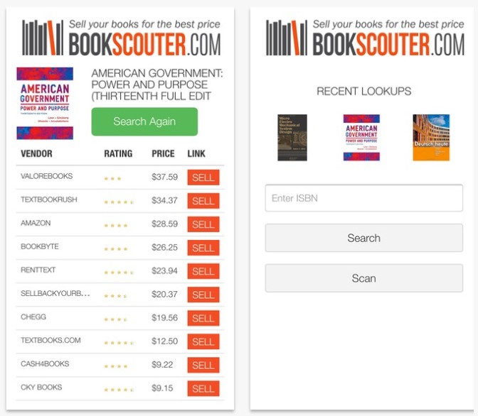 BookScouter App