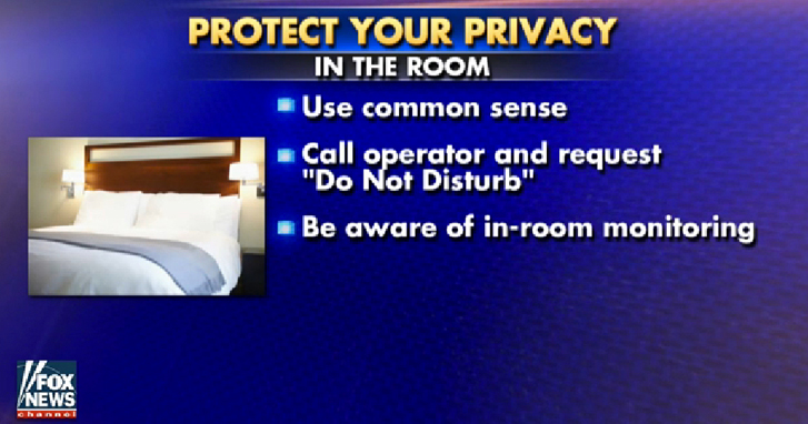 Protect Your Privacy In The Hotel Room