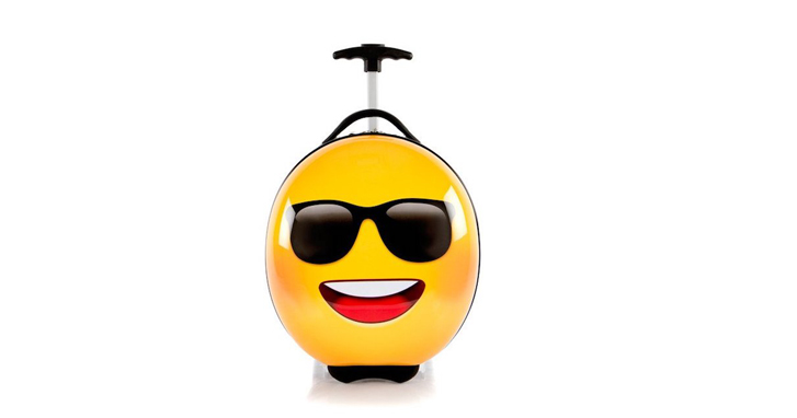 Best New Travel Bag Winners: Heys America Emoticon Sunglasses Kids Luggage