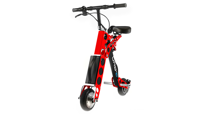 URB E Black Label Electric Folding Scooter Red