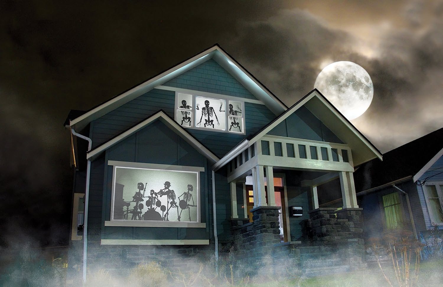 Halloween spooky projections