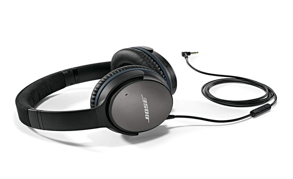 Bose QuietComfort 25 Acoustic Noise Cancelling Headphones For Apple Devices Black Wired, 3.5mm