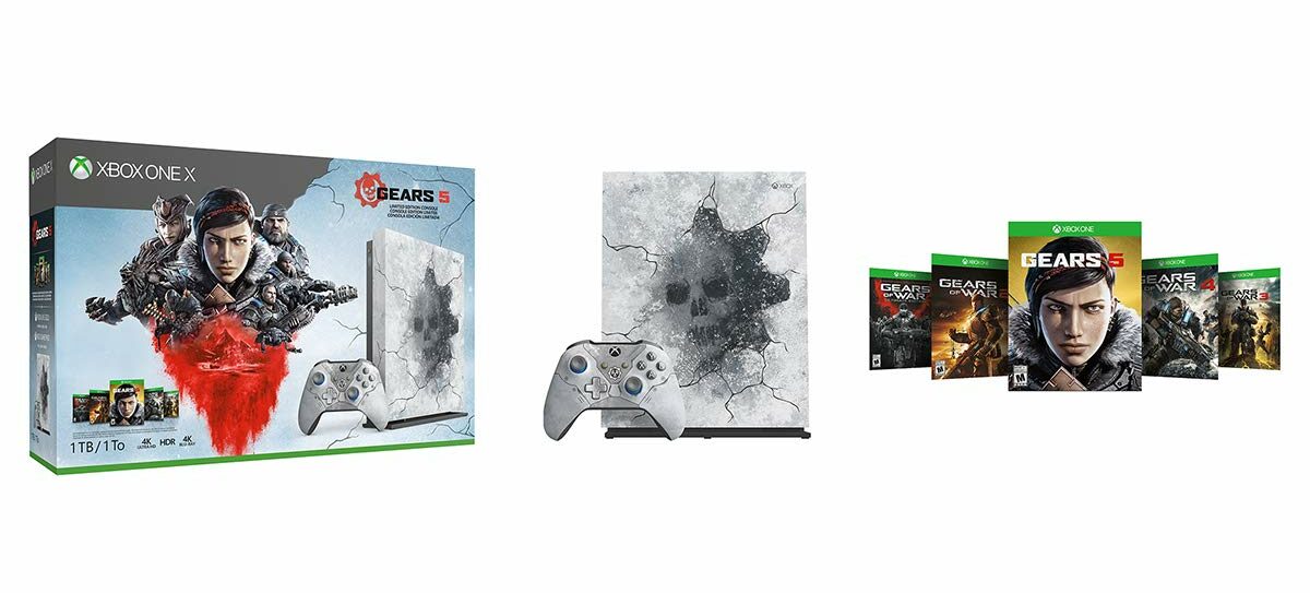 See What Games Made the Holiday Hit Gift List: Xbox One X Gears 5 Bundle