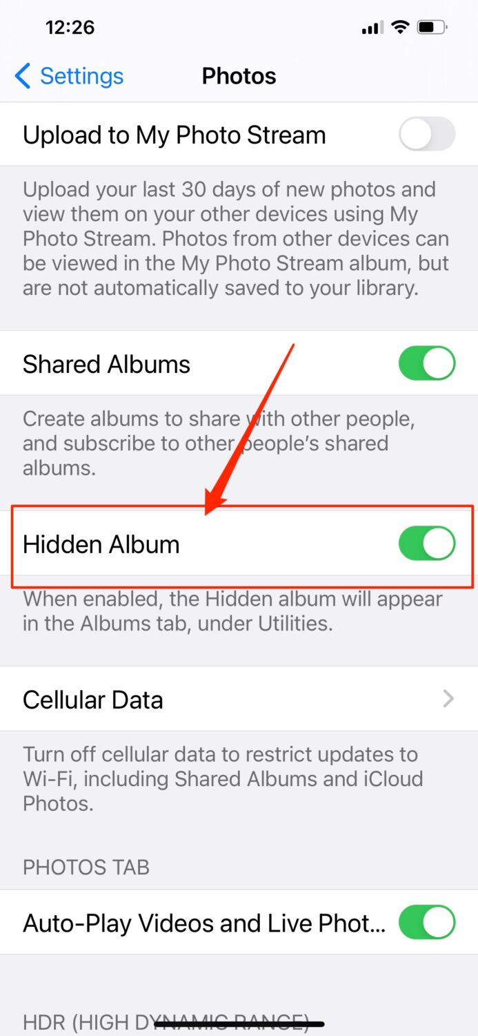 how to hide photos and videos on you phone