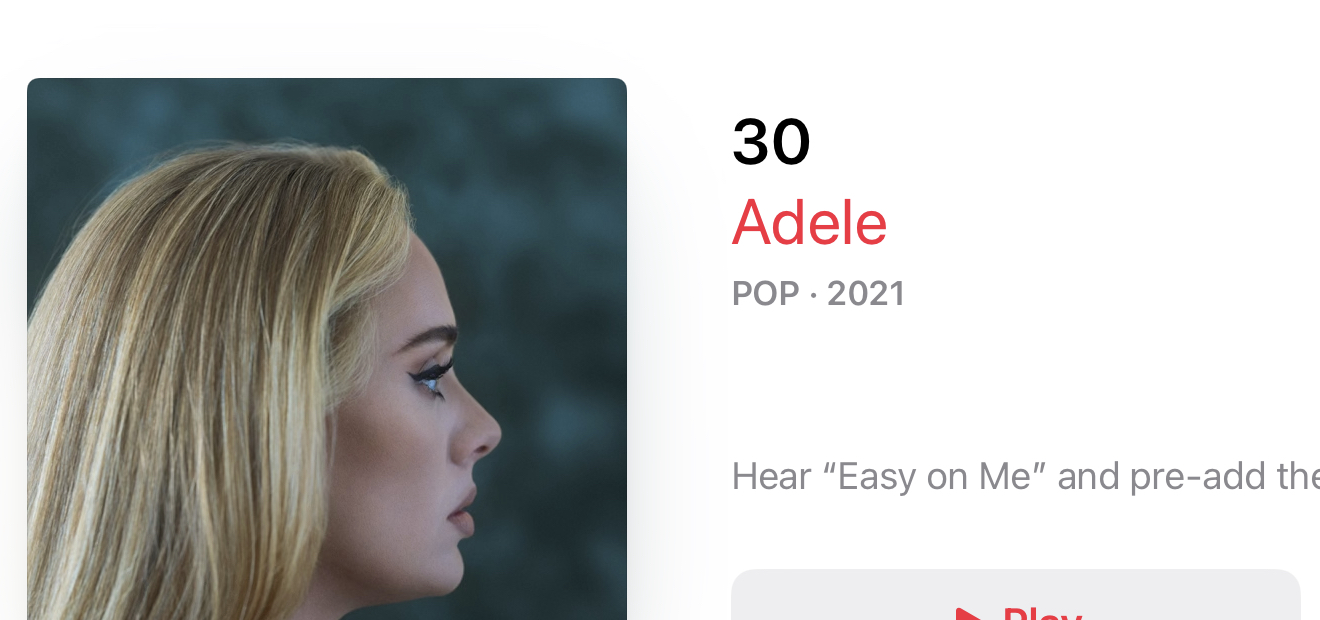 Adele Easy On Me Music