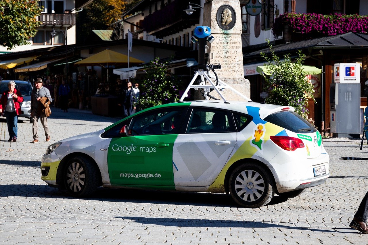 Google Maps Surveillance Vehicle