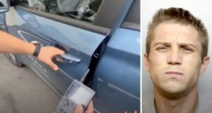man steals car using gameboy