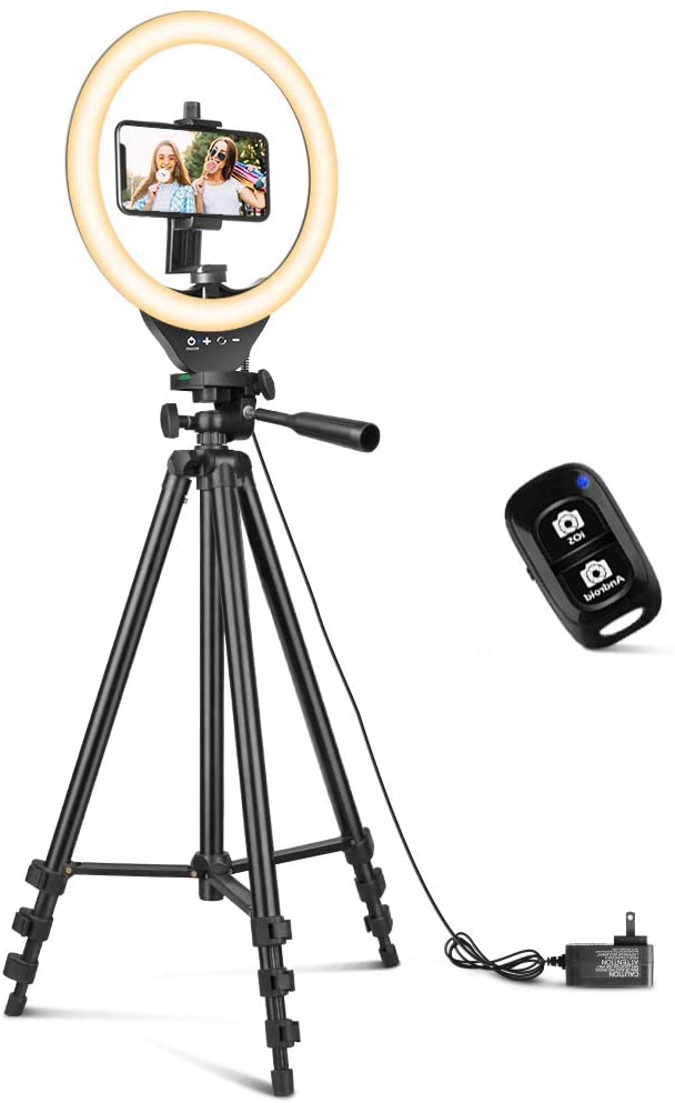 Ring Light With 50” Tripod