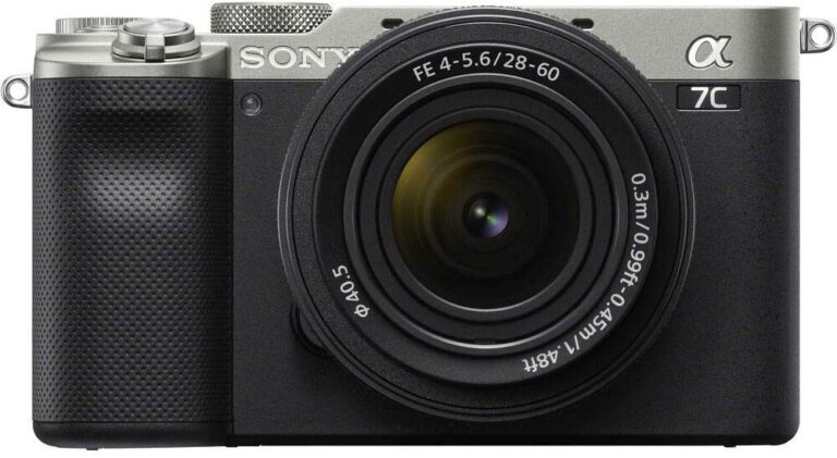 Sony Alpha A7C Mirrorless Digital Camera With 28 60mm Lens