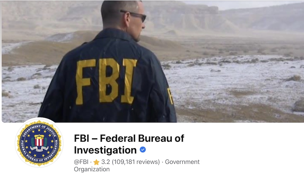 Fake FBI sweepstakes fee Scam