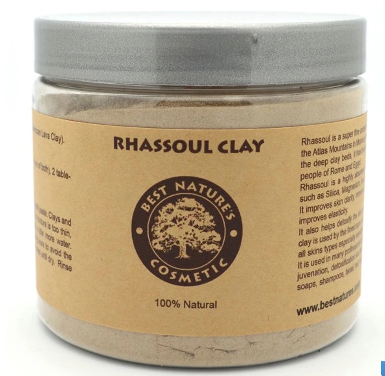 Moroccan Rhassoul Lava Clay Face Mask Body Wrap Etsy