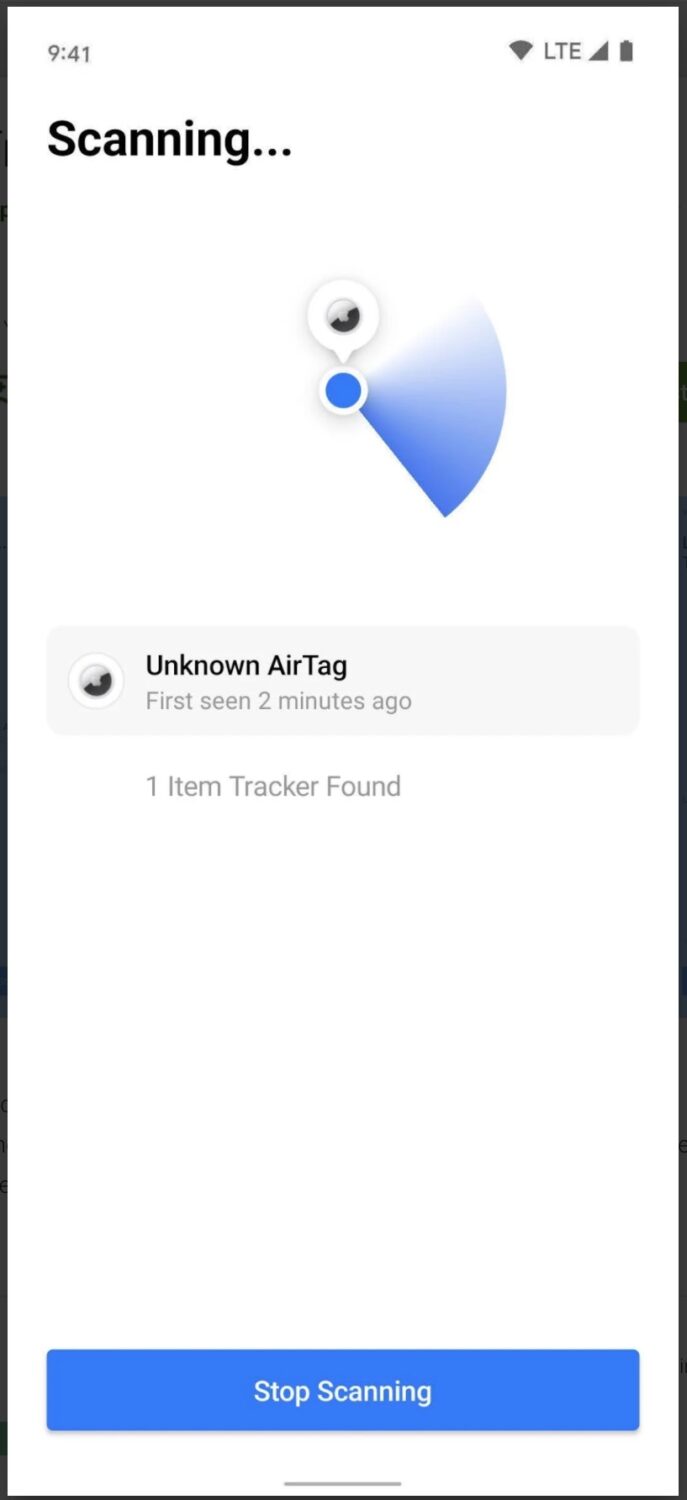 Google Adds AirTag Tracker Detection to Android