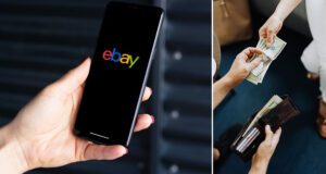 ebay iphone handing money