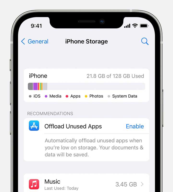 Iphone Storage Full