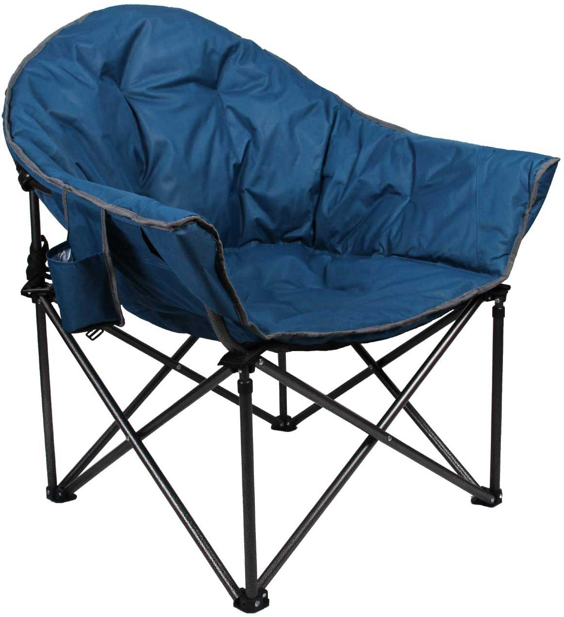 padded camping chair