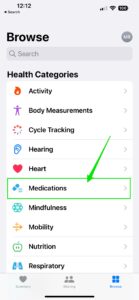 Apple Health App Medications