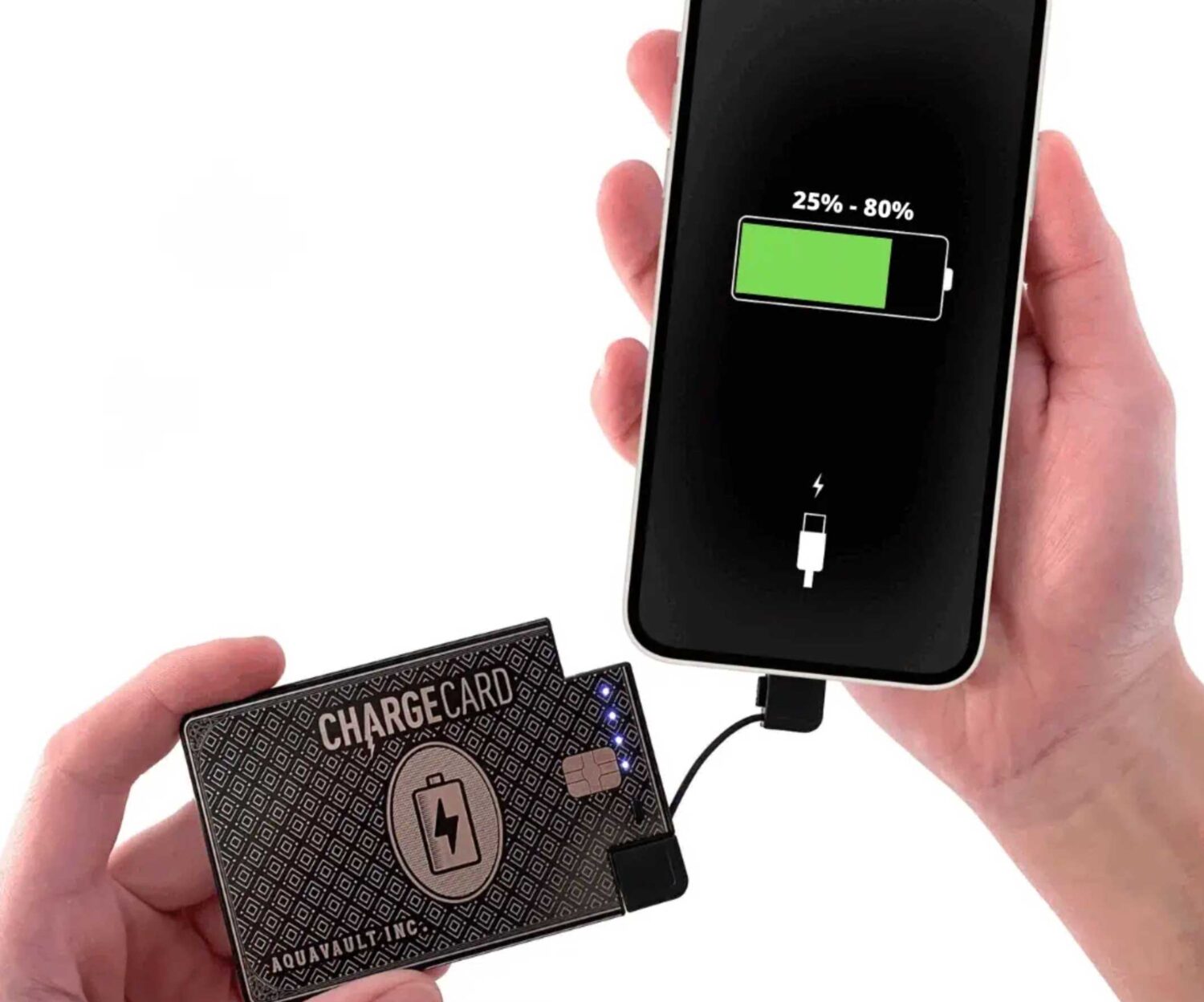 credit card charging phone