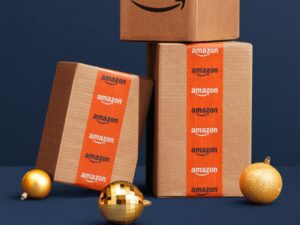 Amazon boxes for Cyber Monday