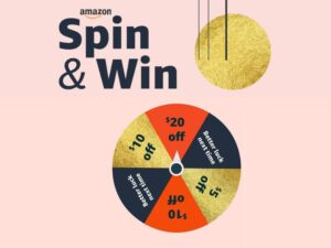 Amazon spin and win game