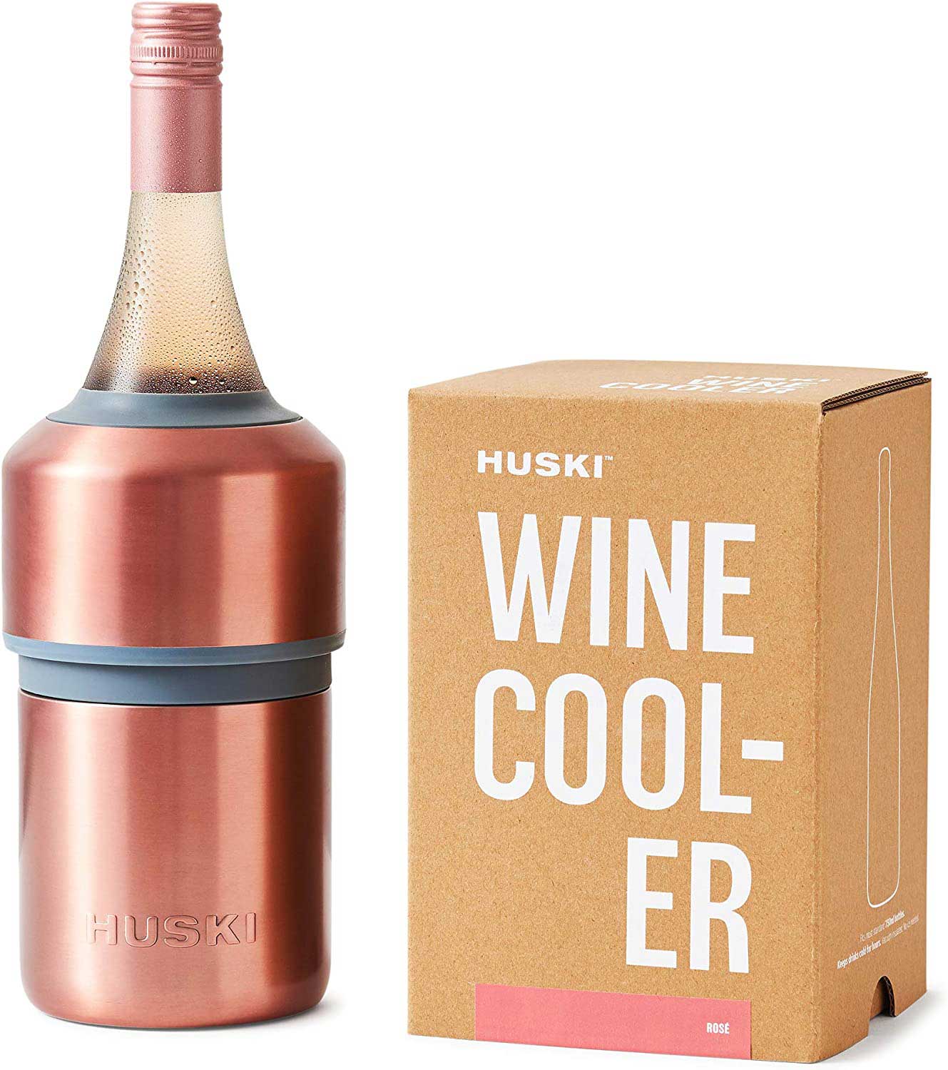 wine bottle in cooler box