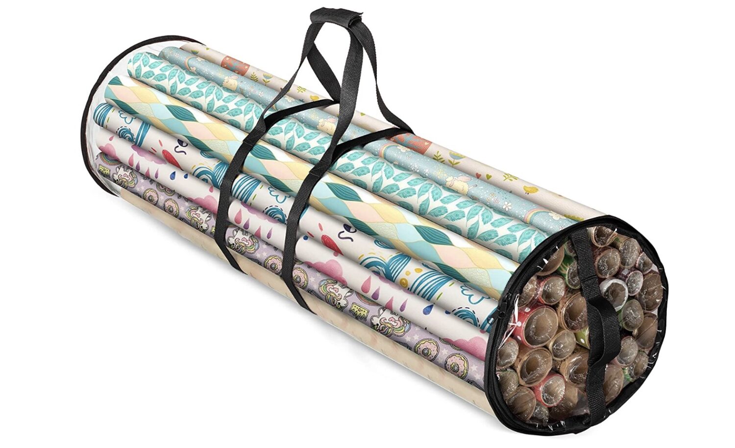WRAPPING PAPER PLASTIC STORAGE