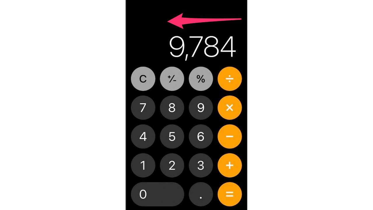 iphone calculator