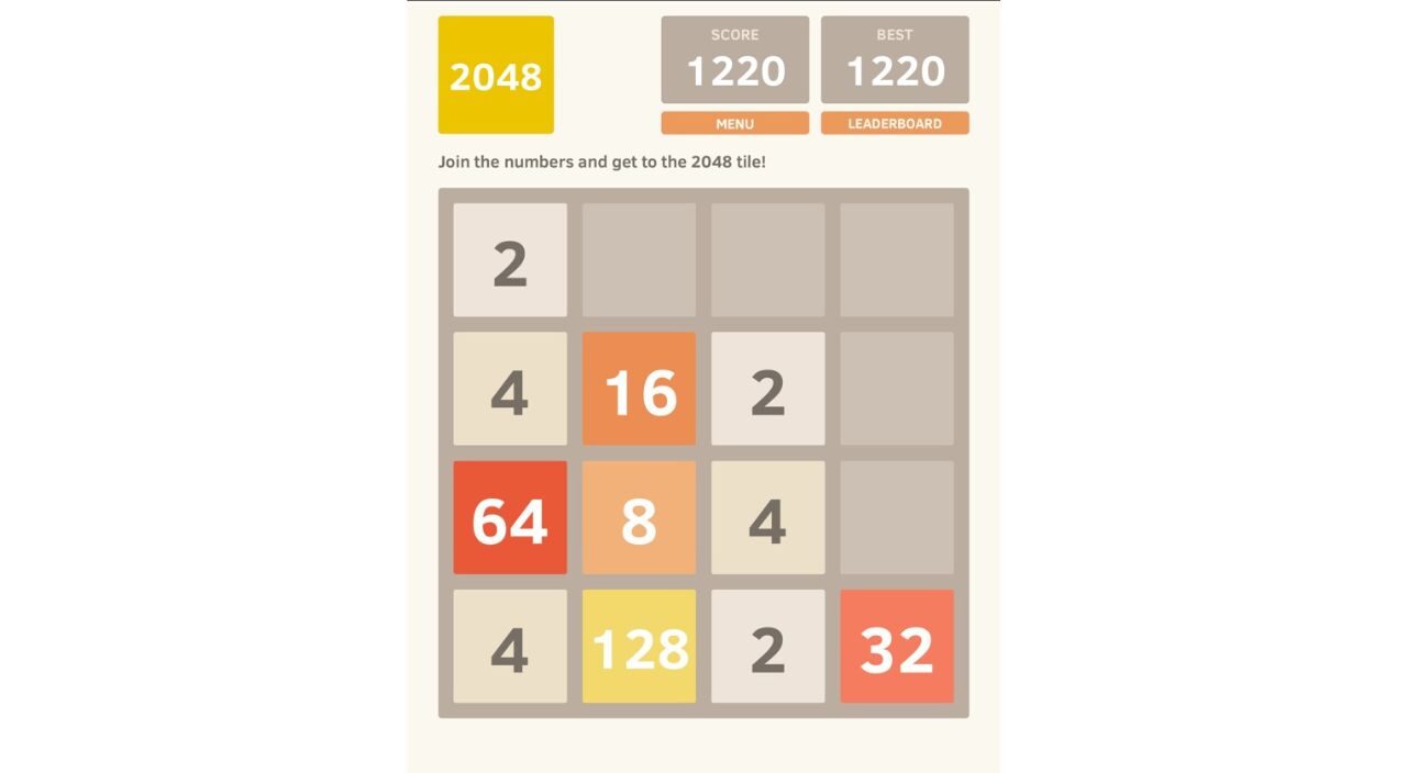 2048 game - the smartphone sensation is now at GoGy free games