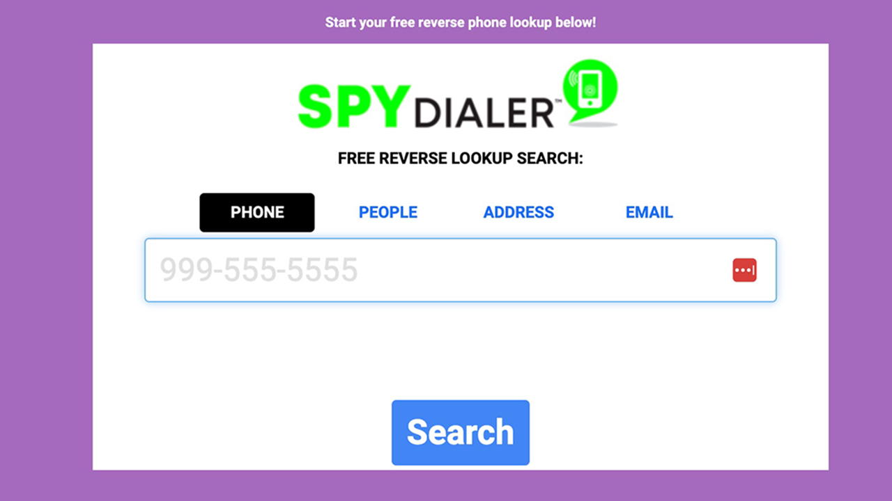 Spydialer app