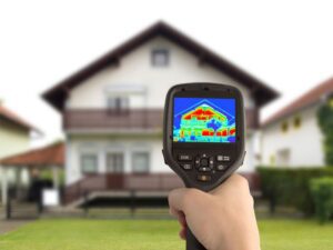thermal imaging device on home