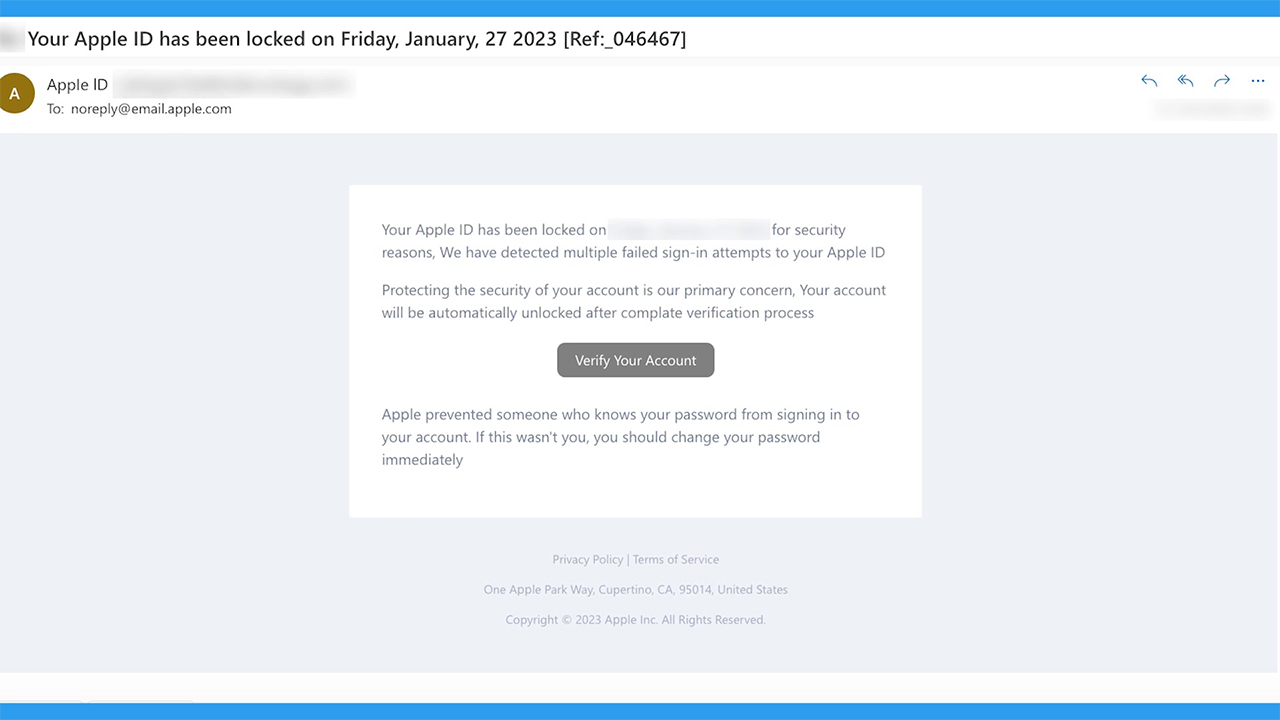 apple email scam