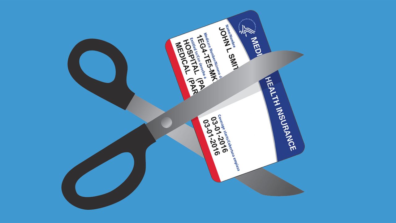 CUTTING MEDICARE CARD