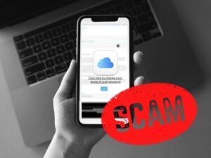 icloud support scam email