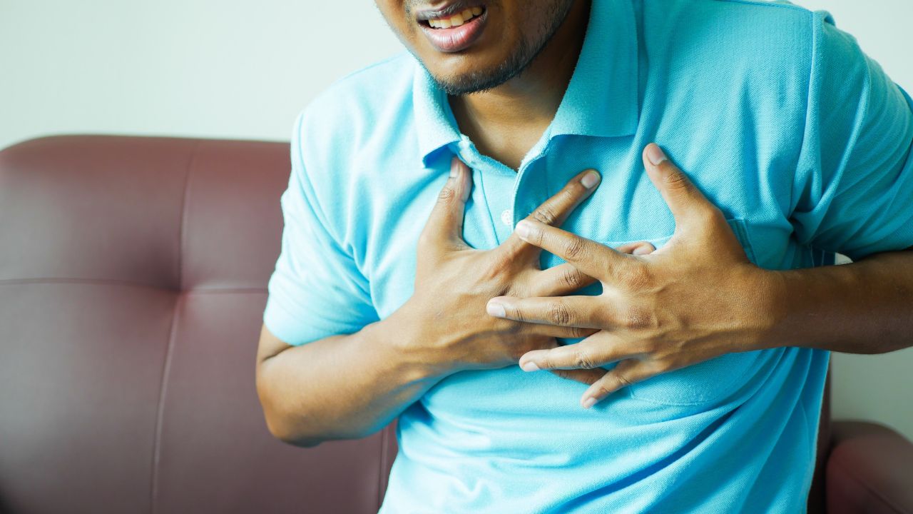 1-MAN WITH CHEST PAIN