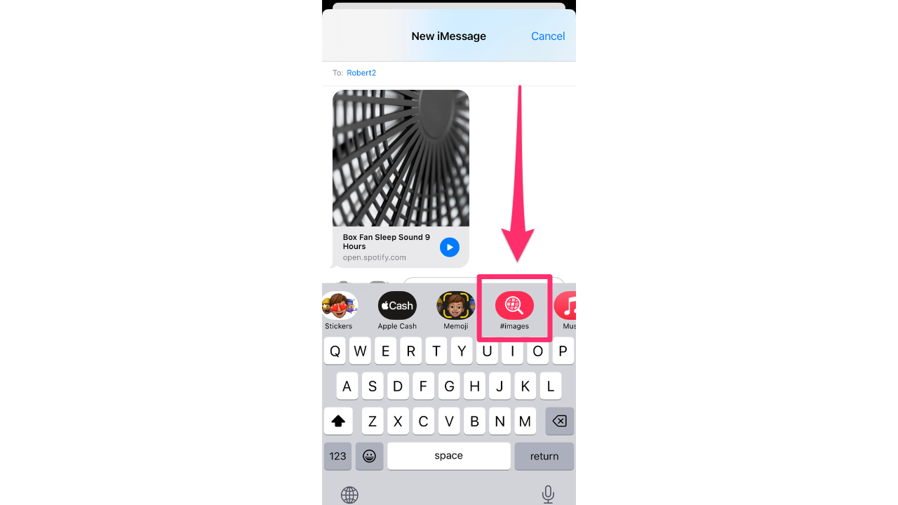 messaging app on iphone