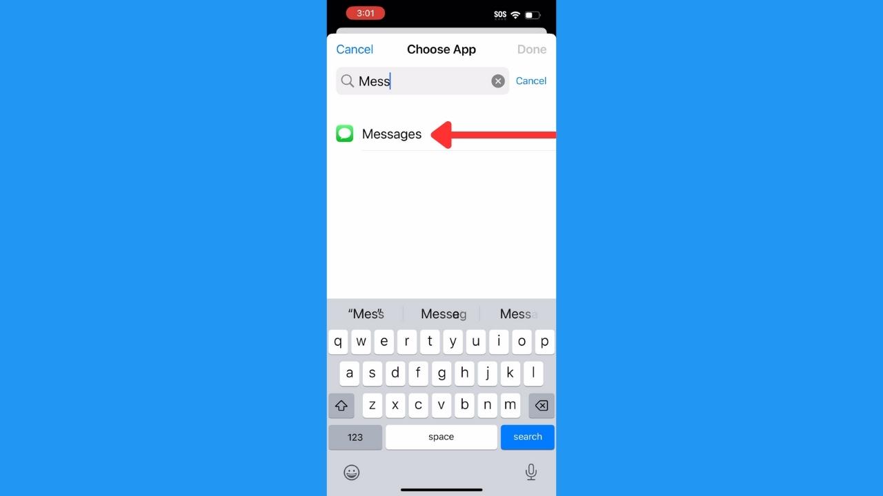 10-lock iphone messages shortcut