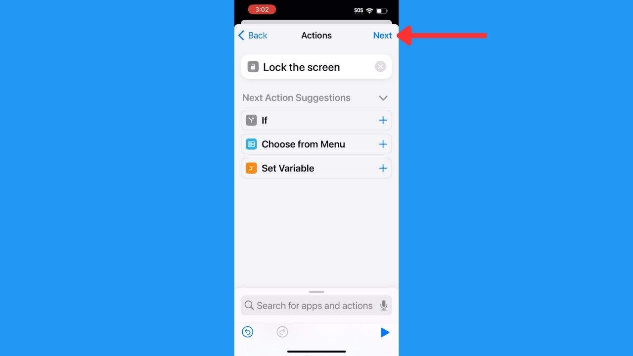 14-lock iphone messages shortcut