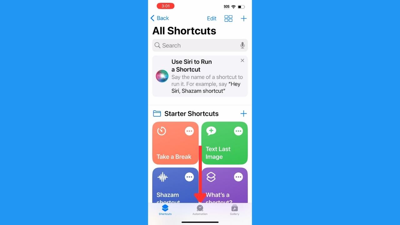 5-lock iphone messages shortcut