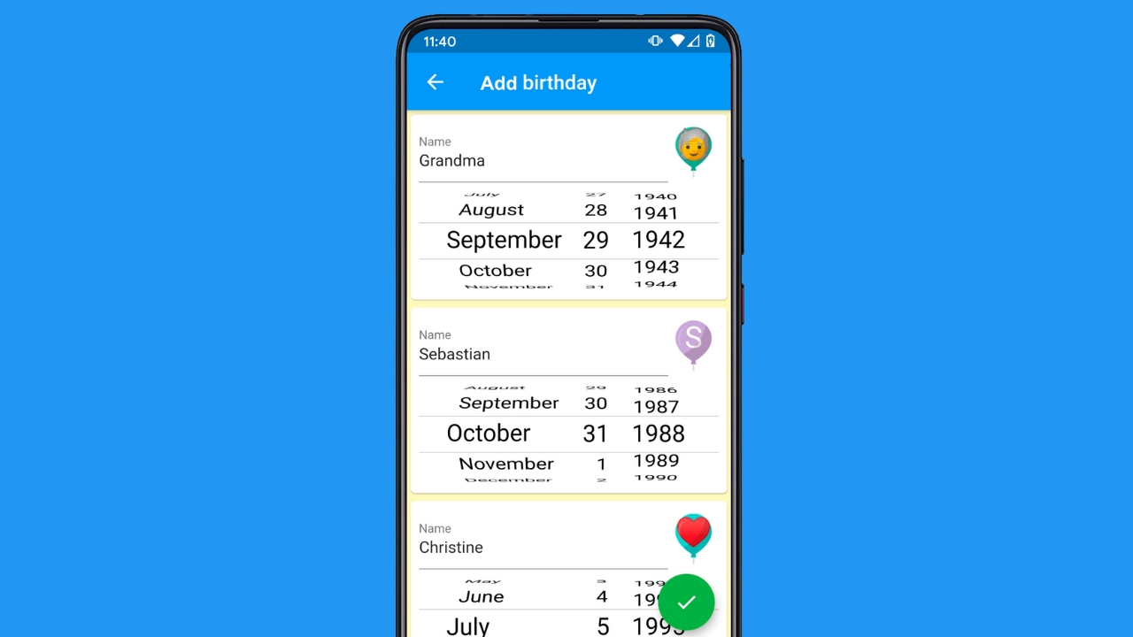 birthday reminder app