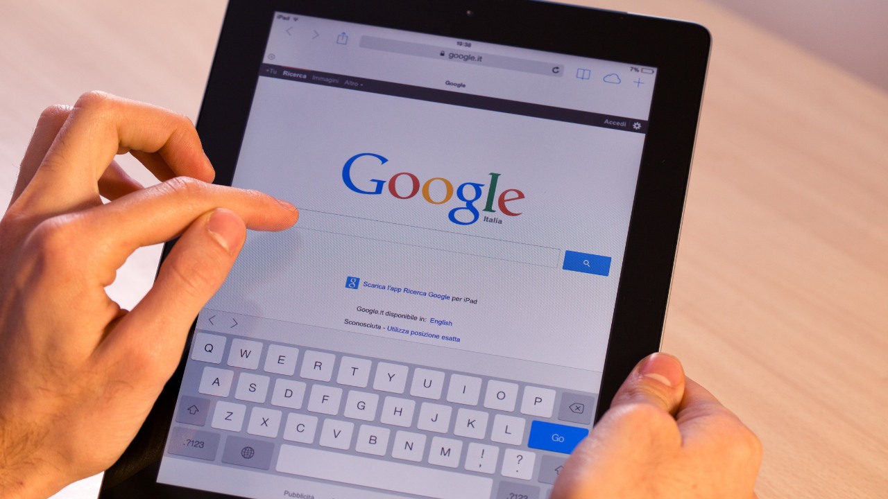 searching google ipad