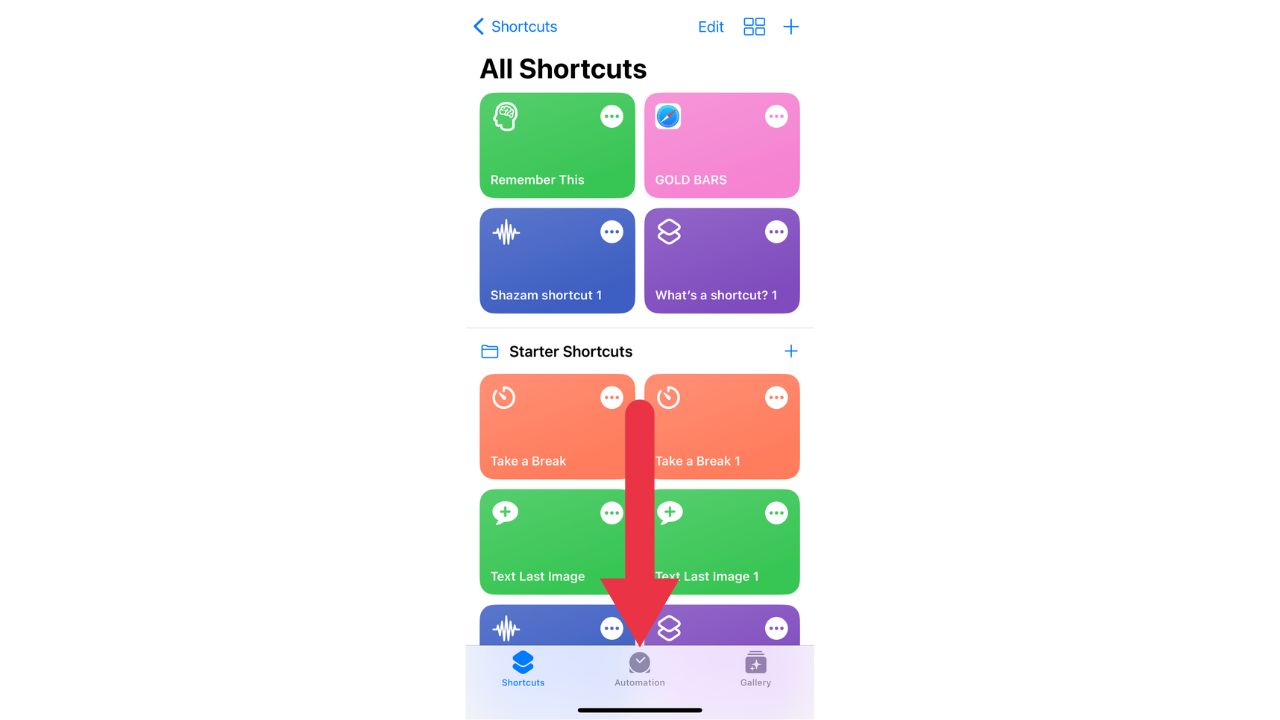iphone shortcut