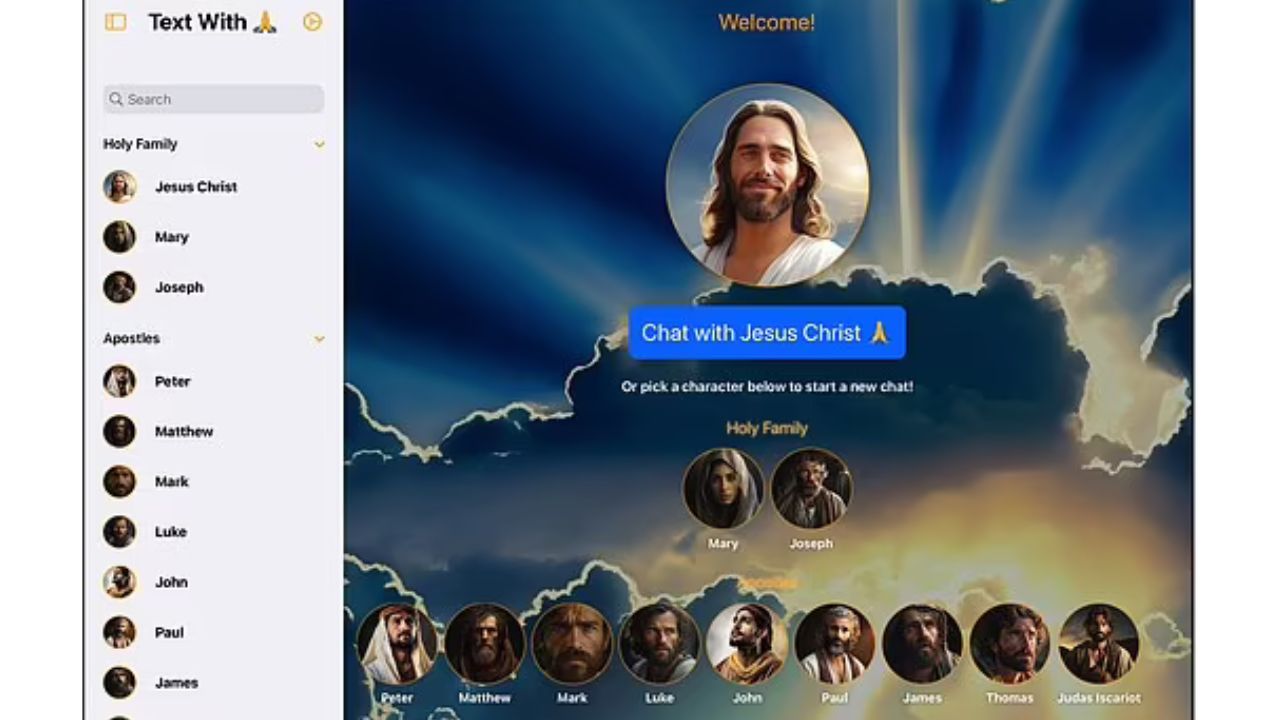 chat bot with jesus