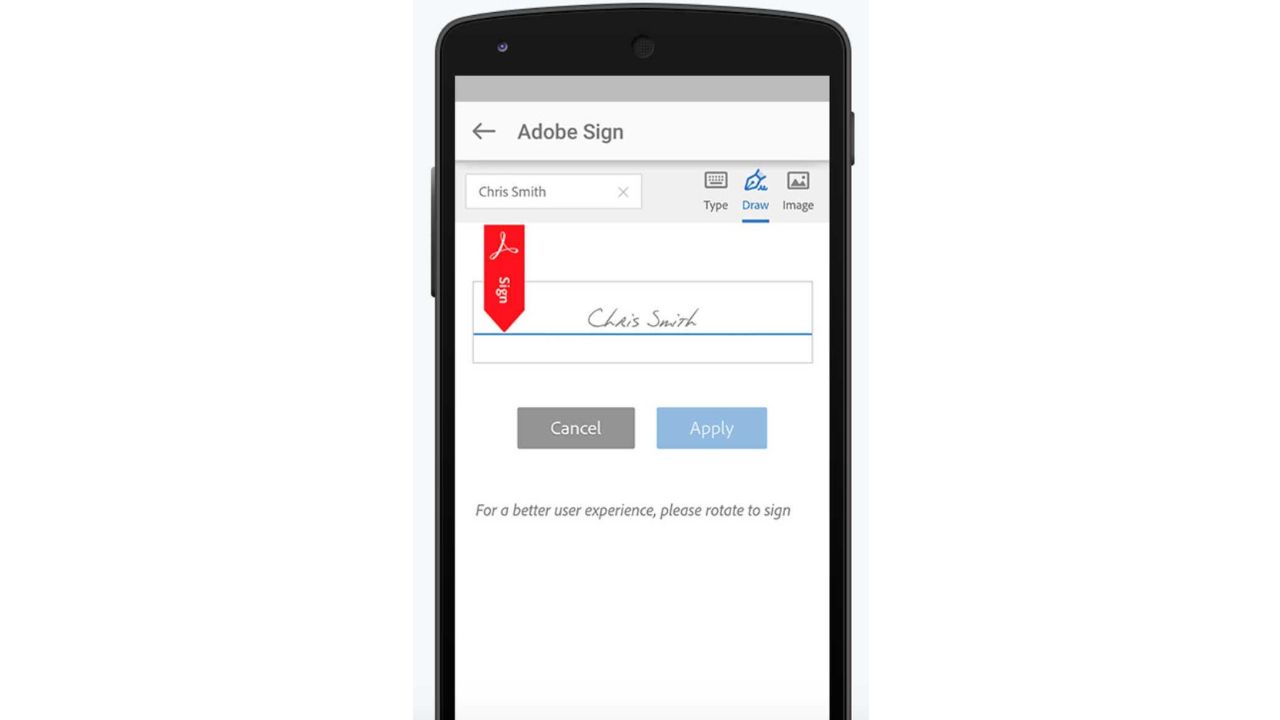 Adobe signature
