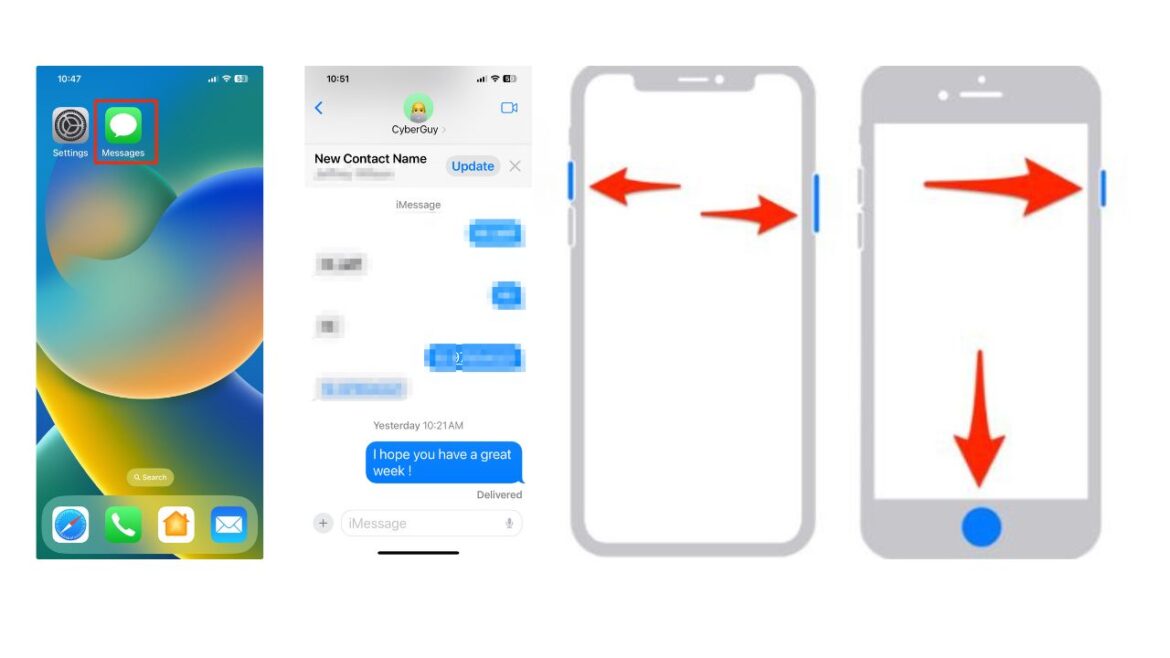 4 ways to print out, save, and send your iPhone's text messages - CyberGuy