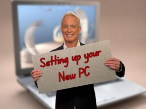 Kurt "CyberGuy" Knutsson shows you how to set up your new PC.