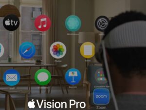 Apple Vision Pro and Zoom app