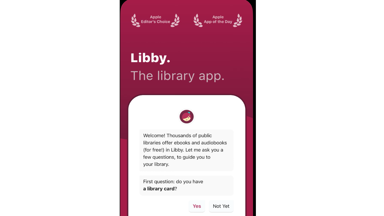 A screenshot from the Apple App Store showing the Libby app.