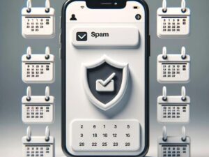 Spam on iPhone calendar