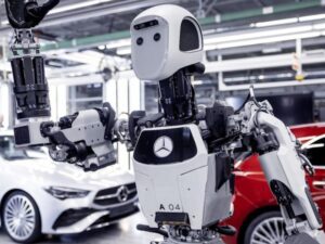 Apollo the robot at Mercedes Benz factory