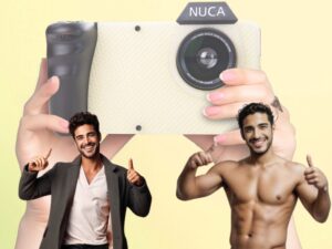 NUCA camera with AI generated images